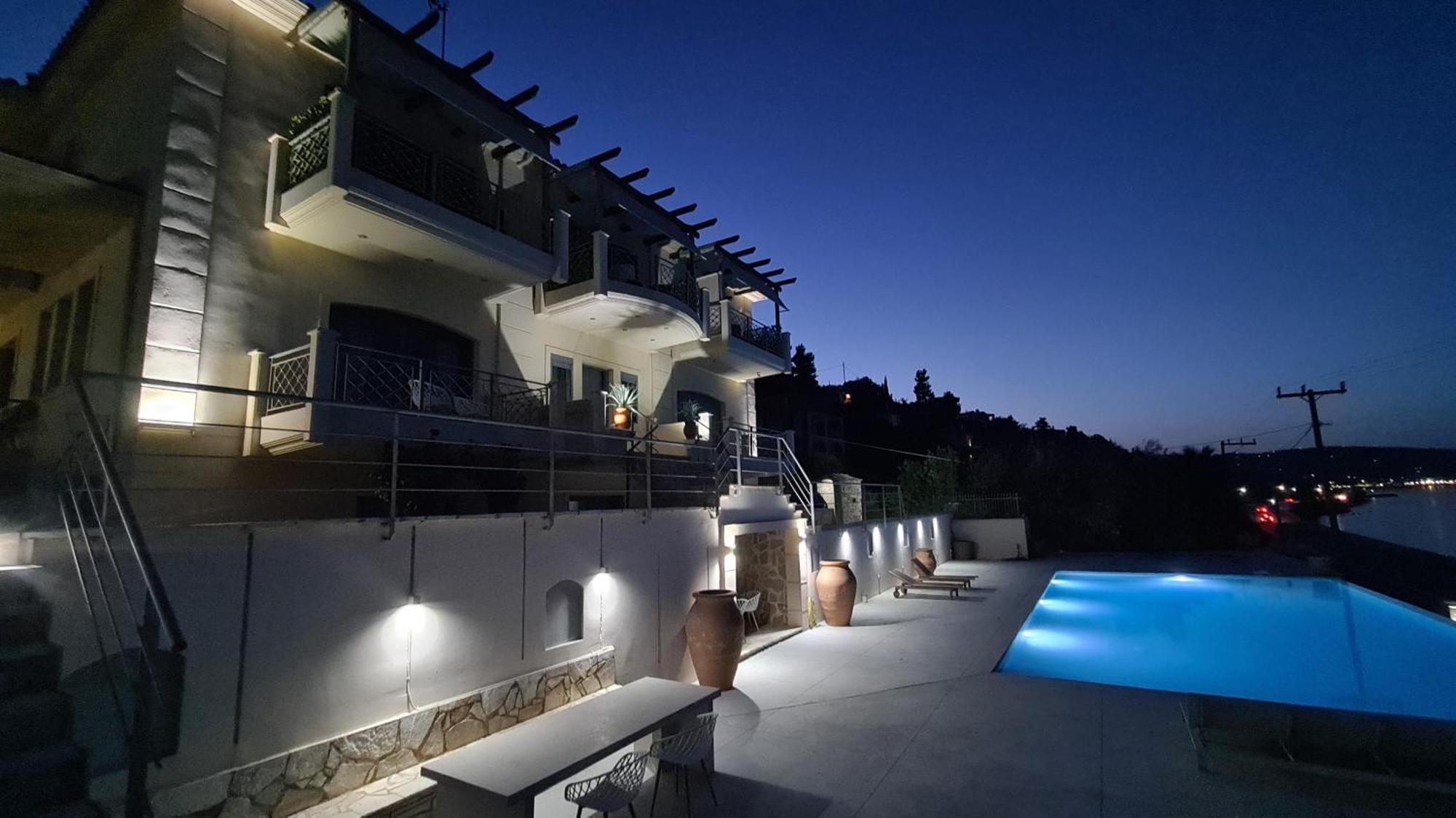 Villa Serafeim Kymi Luaran gambar